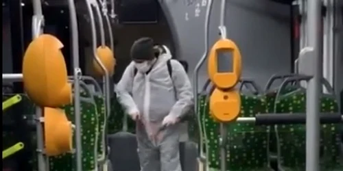 dezinfectare autobuz