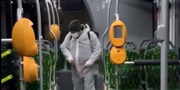dezinfectare autobuz