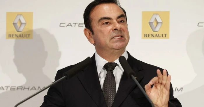 Carlos Ghosn, preşedintele Renault, a spus că salariile la uzina Dacia de la mioveni pot creşte doar în linie cu productivitatea FOTO lefigaro.fr