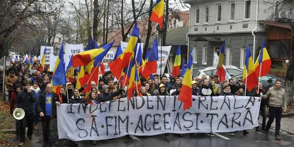marsul unirii chisinau foto basarabia e romania