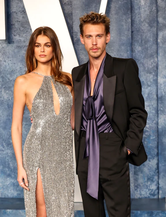 Kaia Gerber și Austin Butler 