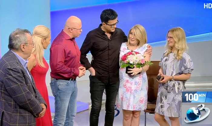 Sandra Stoicescu a plâns din pricina emoţiilor chiar în direct