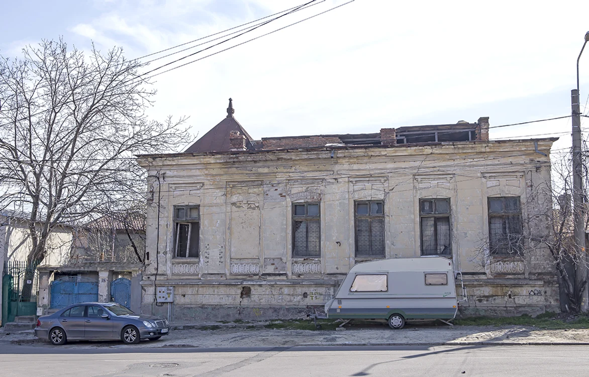 O clădire aflată în ruină a fost salvată FOTO: Primăria Galați
