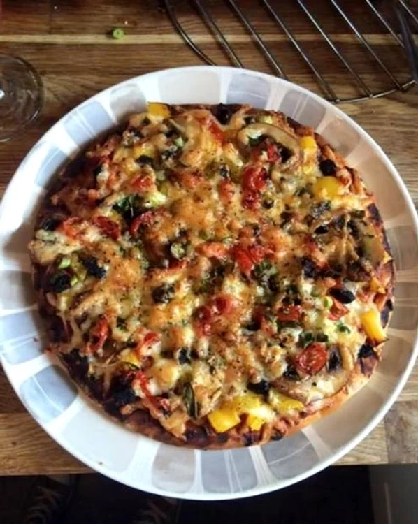 Bărbatul a pus placenta și în pizza