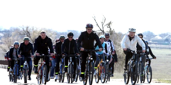 Pe traseul Sărăteni-Soroca pe bicicletă
