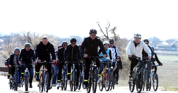 Pe traseul Sărăteni-Soroca pe bicicletă