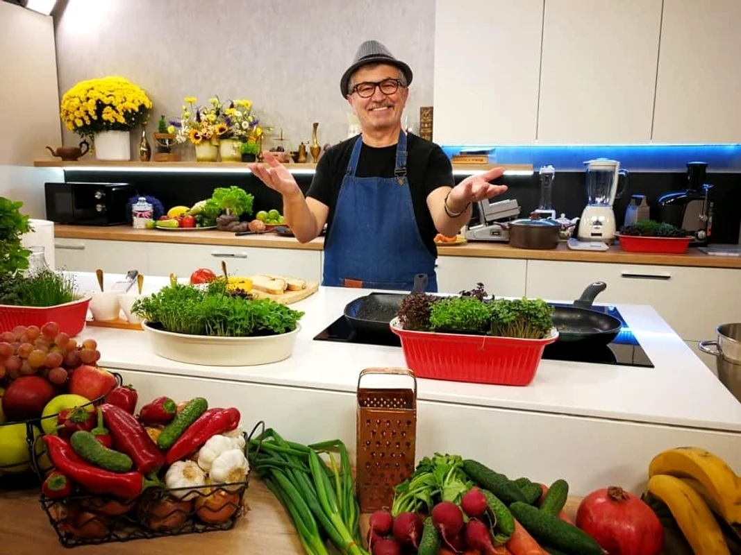 Petrișor Tănase ne sfătuiește să consumăm foarte multe legume, pe perioada verii