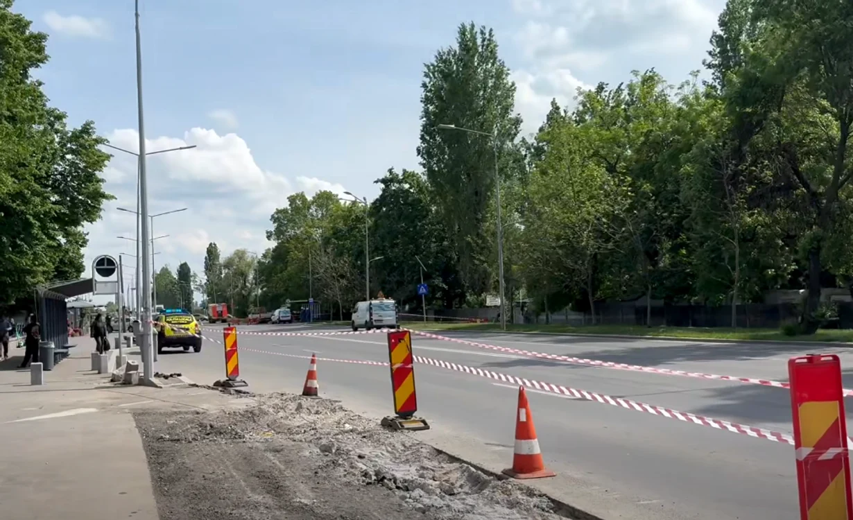 Șoseaua Berceni a fost închisă FOTO Captură video