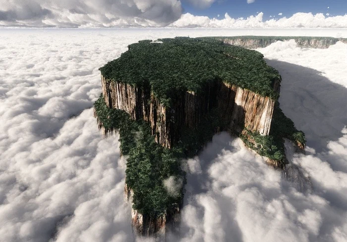 Munte fără vârf în Venezuela