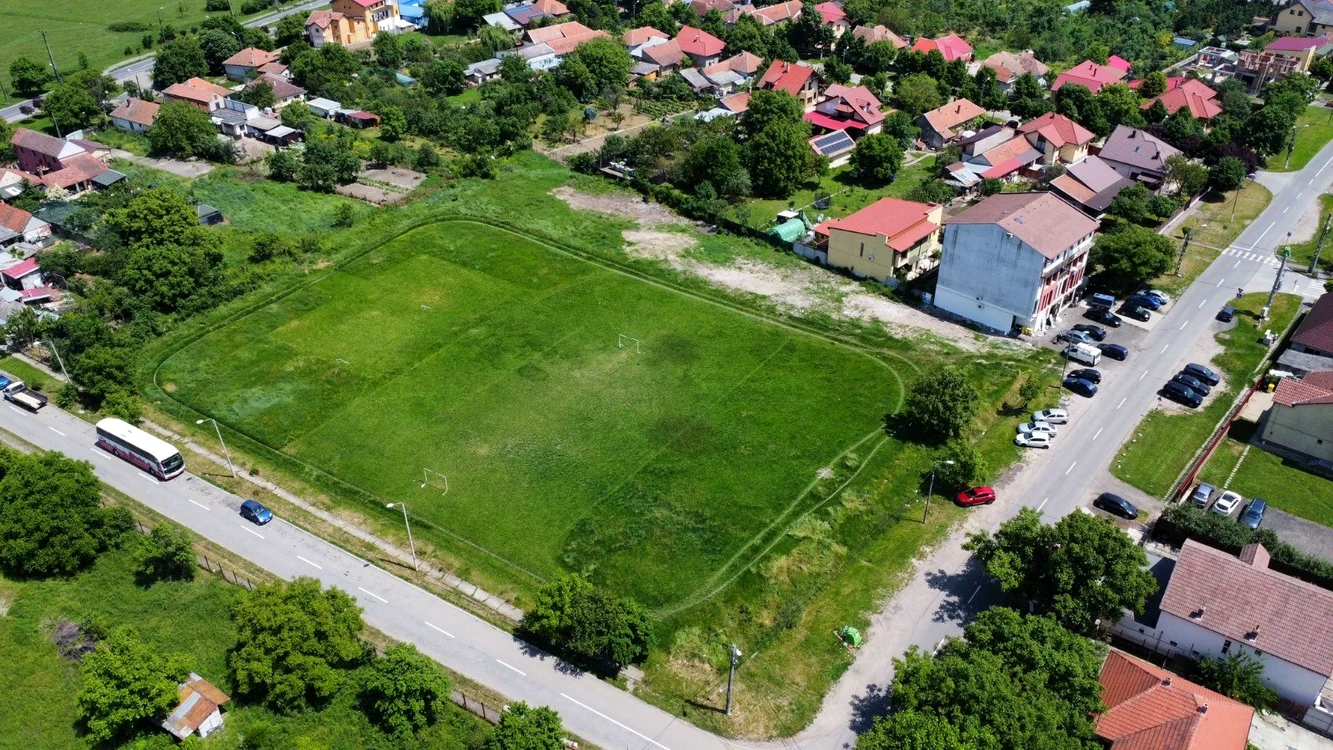 Terenul de pe strada Mircea cel Bătrân FOTO PMT