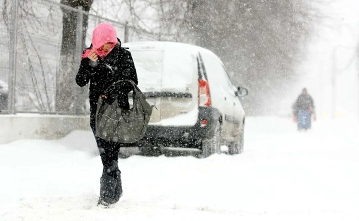 Vremea în weekend, 22 - 25 februarie. Un val de aer polar ne va aduce viscole și temperaturi de până la minus 20 de gradeFOTO: Click!