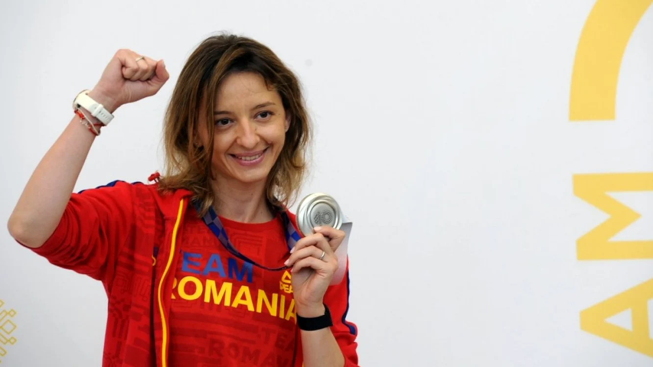 Ana Maria Popescu, impresionată de performanța ”tricolorilor”. Foto Facebook 