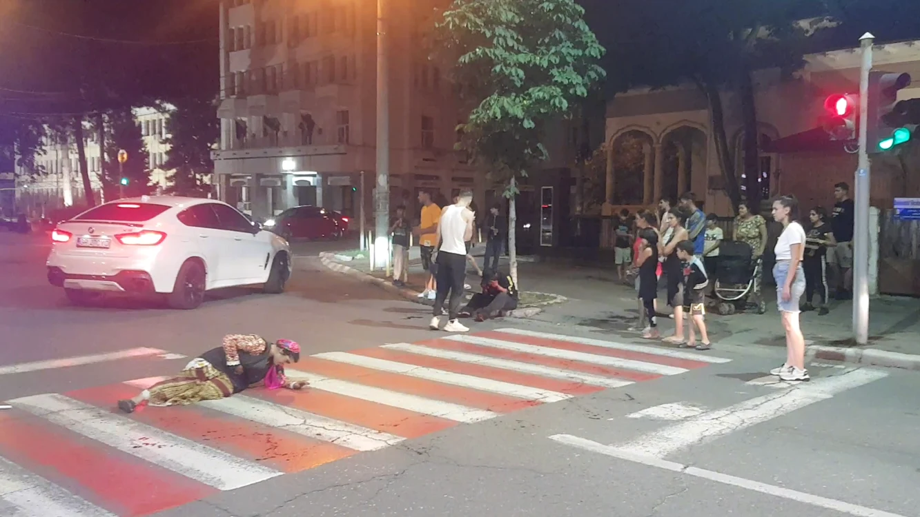 Agresiunea s-a produs la mică distanță de Prefectură. FOTO I. Bunilă