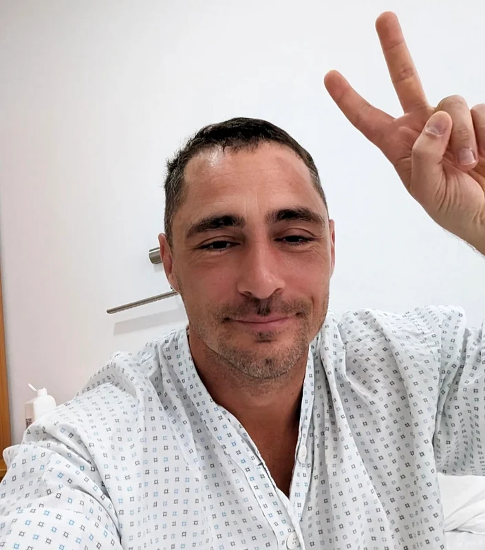 Vladimir Drăghia (37 de ani) a anunțat că a ajuns la spital