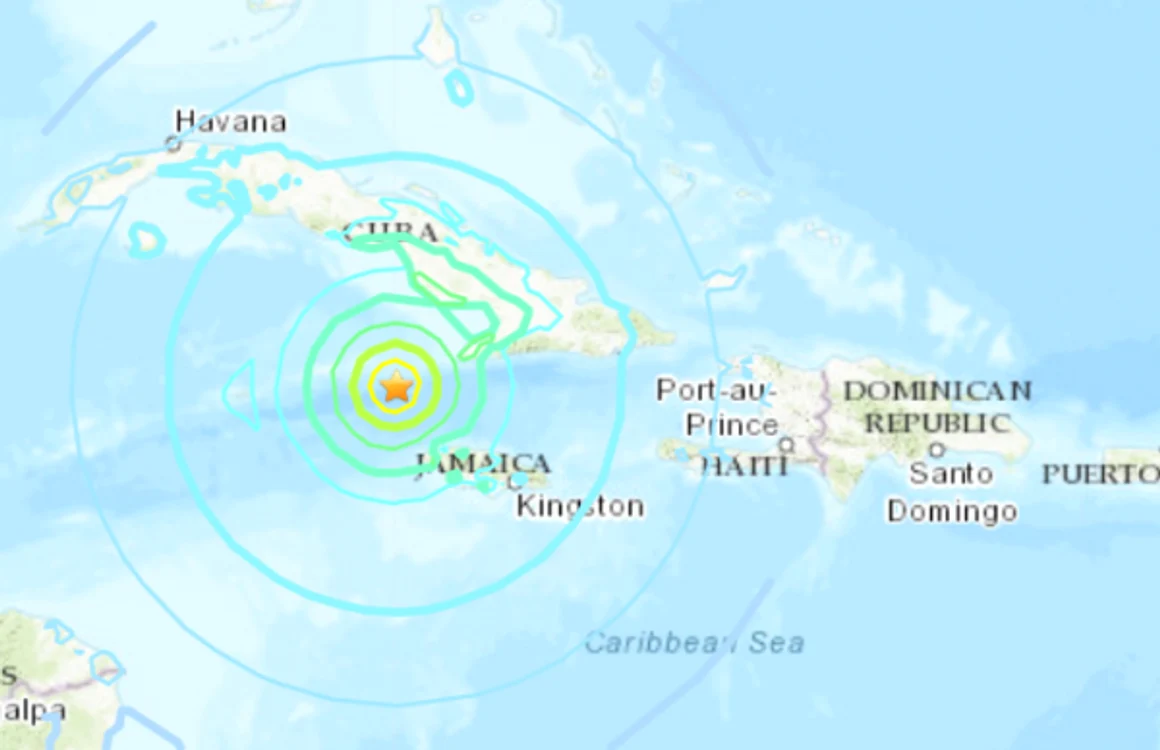 Cutremur în Cuba şi Jamaica