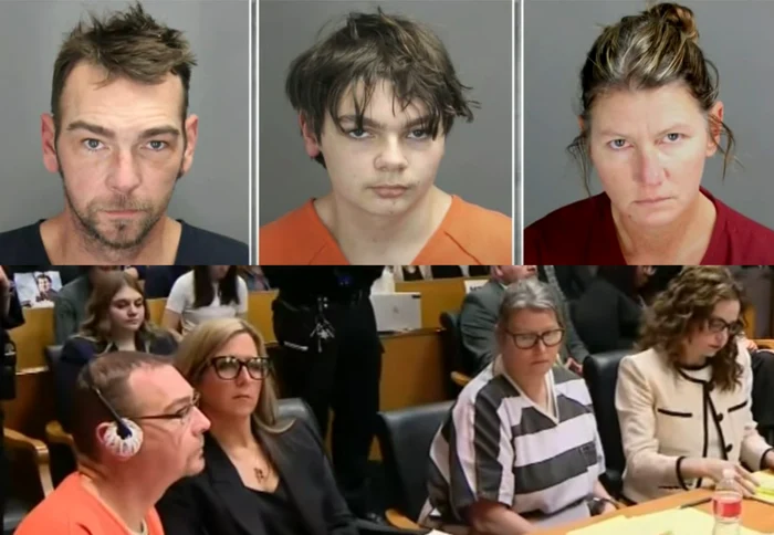 Părinții au fost condamnați la închisoare pentru crimele fiului lor / foto: captură video