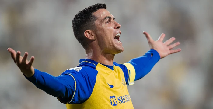 Cristiano Ronaldo s-a dezlănțuit în campionatul arab. Foto Profimedia