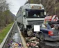 Accident mortal cu două victime pe Valea Oltului - DN7-E81 - în Călimăneşti - Vâlcea Foto Adevărul