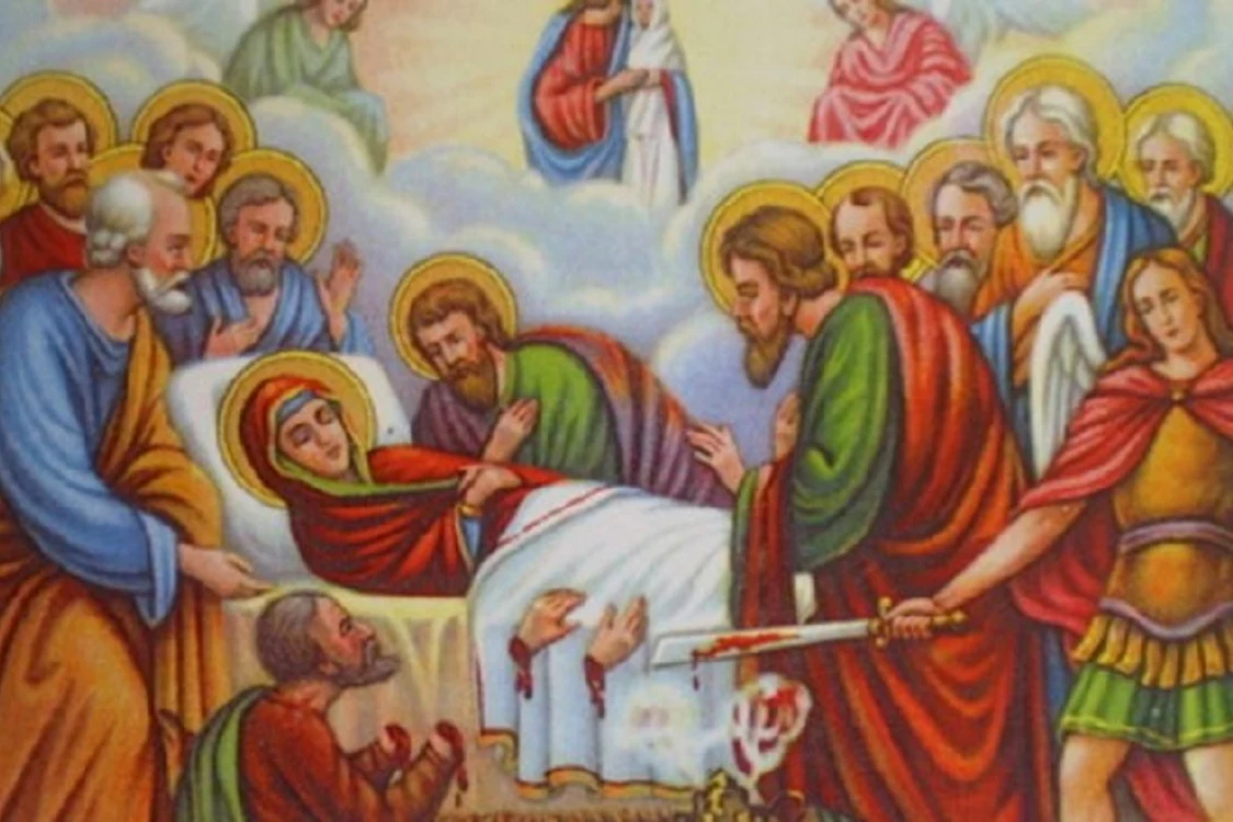 adormirea maicii domnului sfanta maria