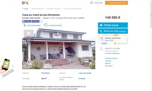 Pe casa de la Sărulești, Patrichi cere 140 000 de euro jpeg