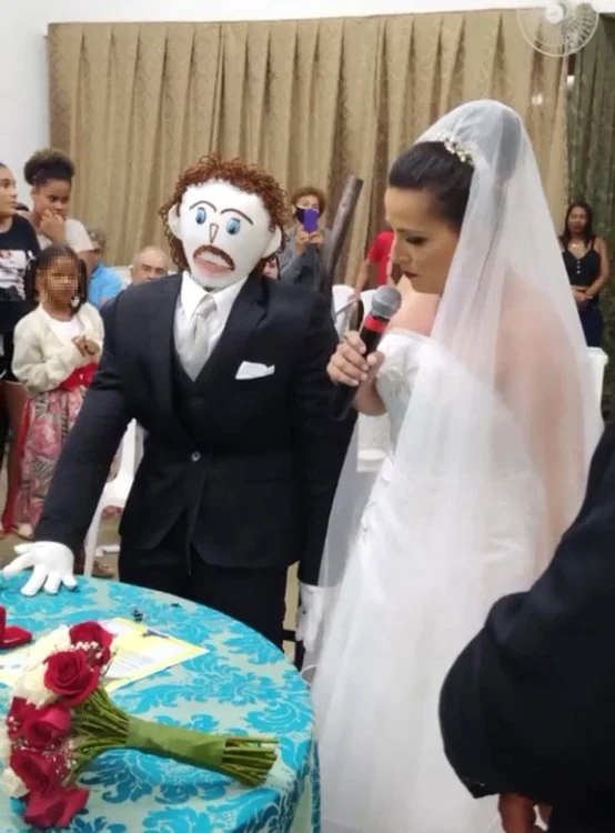 Meirivone Rocha și Marcel au ajuns la altar în 2021 (Foto: Profimedia)