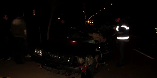 Accident pe strada Corneliu Coposu
