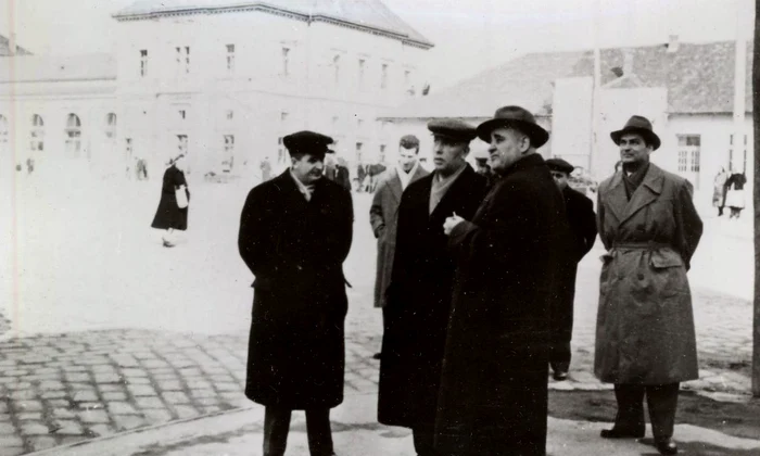 Gheorghe Gheorghiu-Dej și Nicolae Ceaușescu, vizită la Cluj (© „Fototeca online a comunismului românesc”, cota: 4/1960)