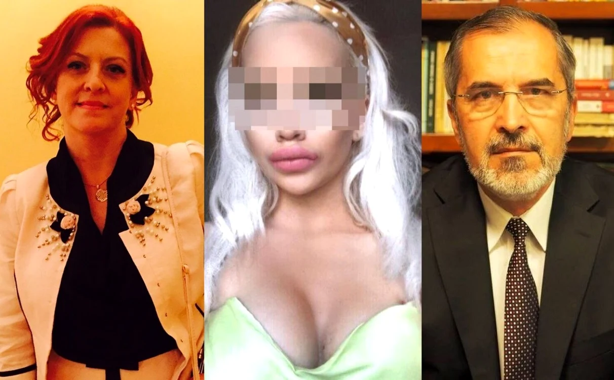 Medicul Liliana Vereş, fiica sa şi Ion Dafinoiu