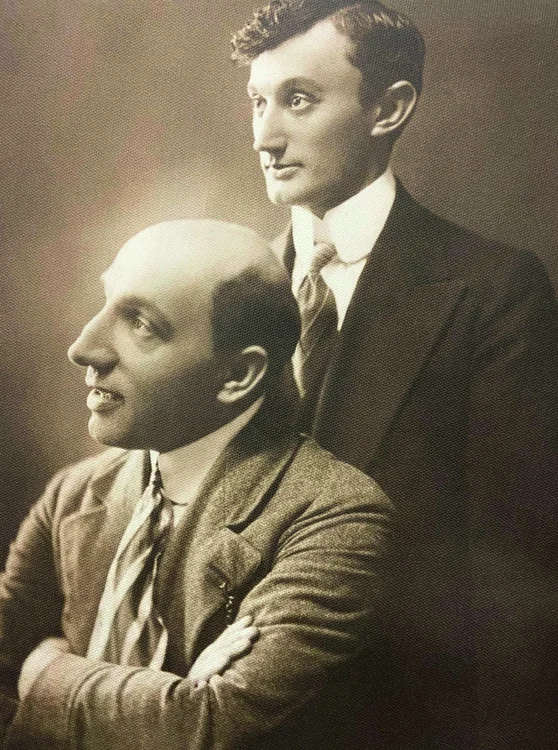 Constantin Tănase, alături de Casimir Belcot