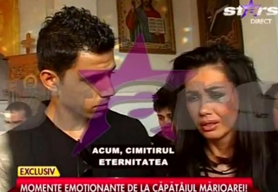 Înmormantare Marioara Zăvoranu. Oana a plâns în hohote la căpătâiul mamei