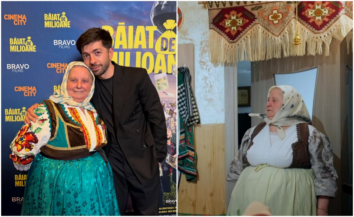 Mircea Bravo și Bunica Lenuța.