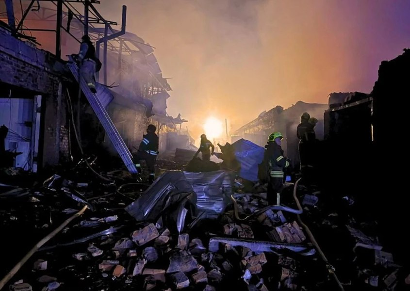 Atac masiv cu drone în Ucraina. O persoană a murit într-un oraș din regiunea Kiev