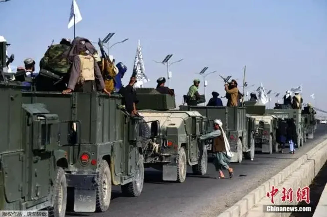 „Parada militară” organizată de talibani pe data de 1 septembrie 2021