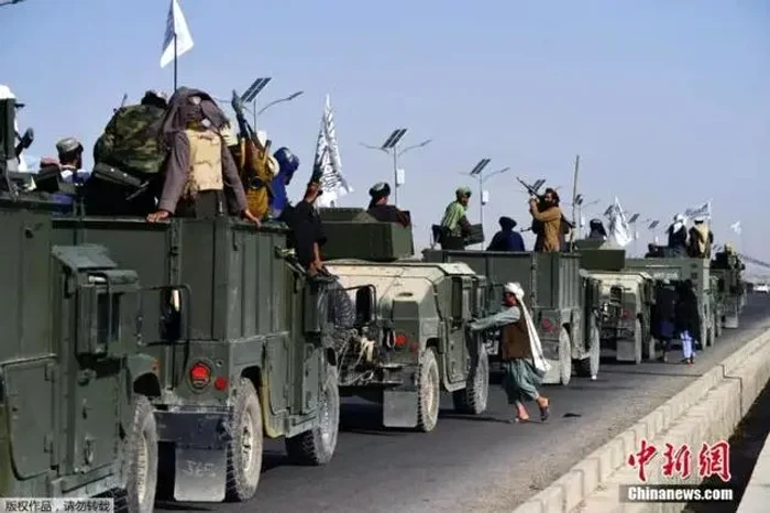 „Parada militară” organizată de talibani pe data de 1 septembrie 2021