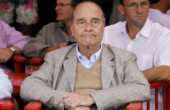 Fostul pre;edinte francez Jacques Chirac