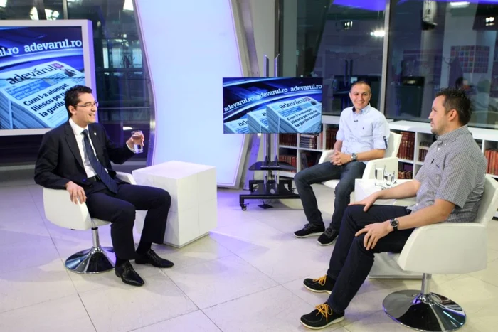 Razvan Burleanu la Adevarul Live FOTO Marian Iliescu