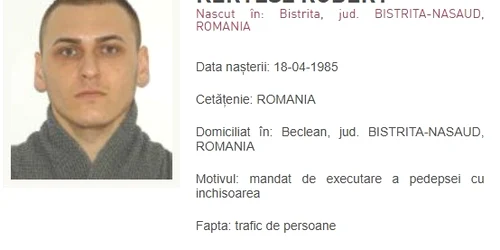 roman most wanted FOTO Politia Romana