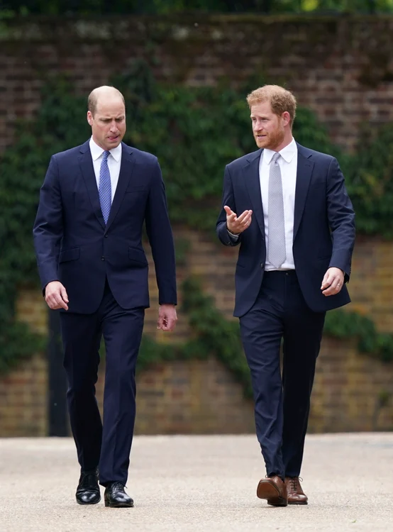 Prințul William și Prințul Harry, moștenitorul și rezerva, frați, dar străini. FOTO: Profimedia
