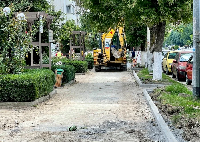 Se modernizează Parcul Florilor FOTO Facebook/PMC