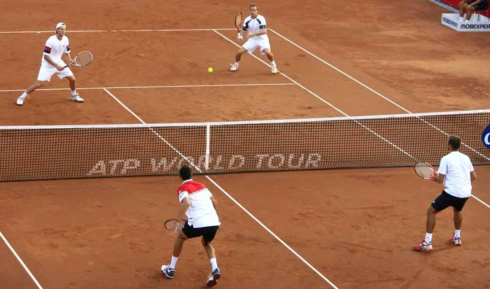 Tenis la dublu la BRD Năstase Ţiriac Trophy / Hănescu & Copil * Foto: Petrică Tănase