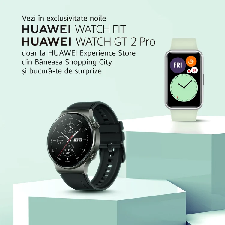 Huawei Watch GT2 Pro la Baneasa Shopping City