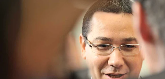 Premierul Victor Ponta FOTO: Mediafax/AFP