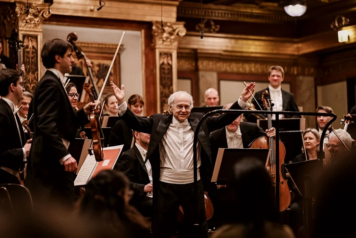 Adam Fischer și Orchestra Wiener Symphoniker © Amar Mehmedinovic / Musikverein Wien