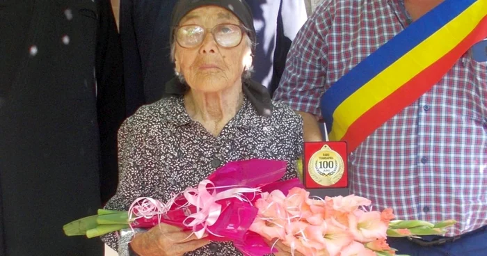 Trandafira Radu la împlinirea a 100 de ani FOTO Pr Rareş Bucur