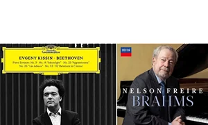 Beethoven cu Evgheni Kissin și Brahms cu Nelson Freire jpeg