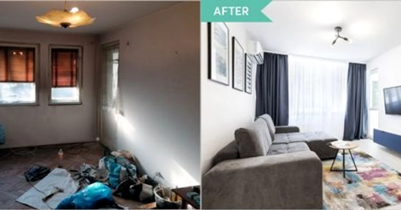 Before and after apartament Militari renovare Vim Studio (1)