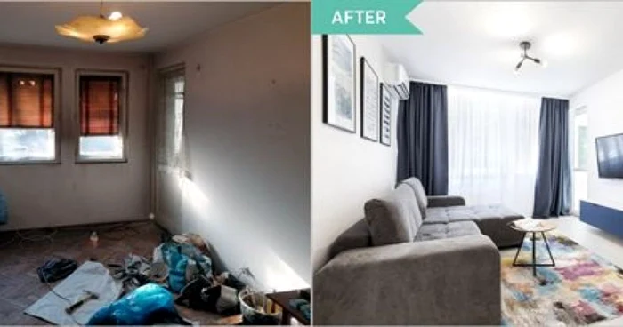 Before and after apartament Militari renovare Vim Studio (1)