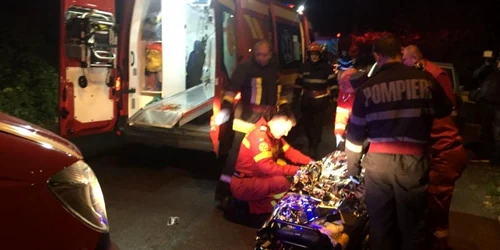 accident SMURD tren Galati 1