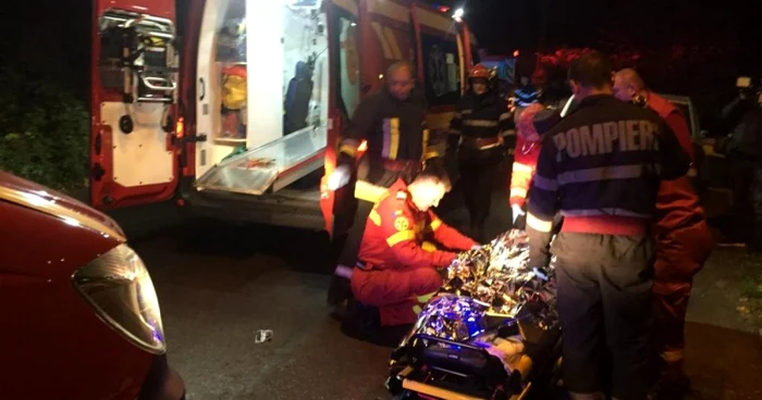 Accidentul s-a produs după lăsarea întunericului. SURSA Arhivă