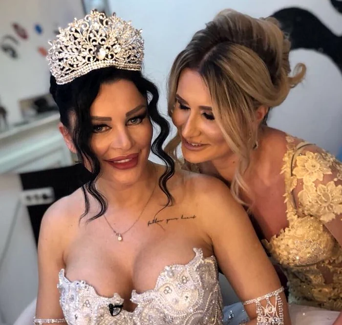 De dragul show-ului, Brigitte Năstase a acceptat provocarea de a fi mireasă la o nuntă libanezăFoto: arhivă personală
